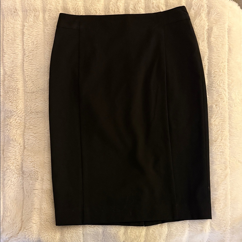 Ann Taylor Classic Black Pencil Skirt